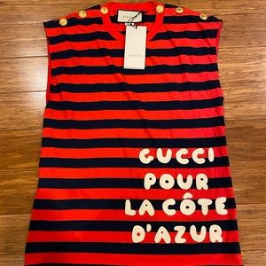 EUC Gucci tank top- tags are now off!